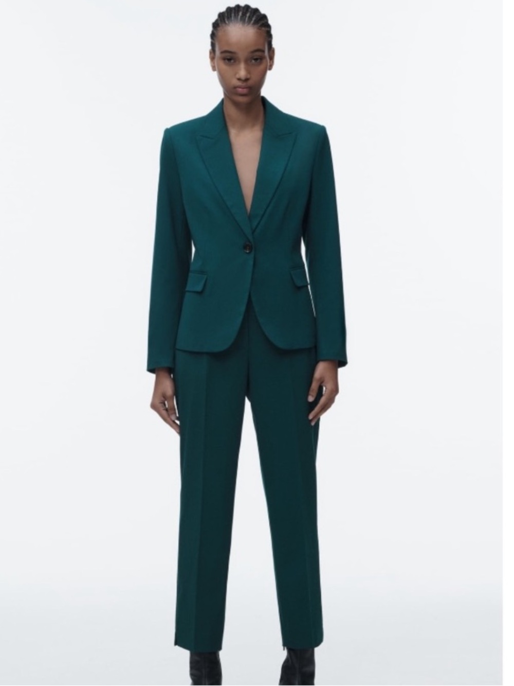 Zara Women's Single-Button Blazer